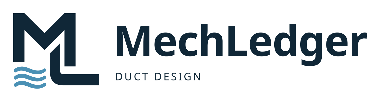 Λογότυπο MechLedger Duct Design